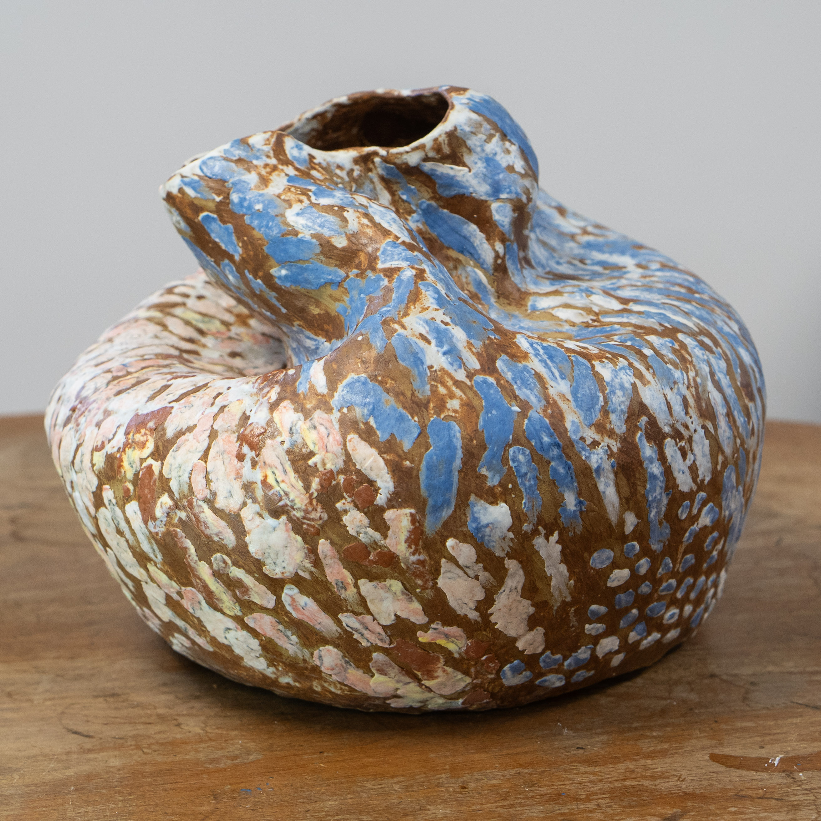 Handmade ceramic piece by Maria Muruaga
